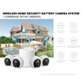 Caméra de système de sécurité domestique rechargeable à détection de mouvement
